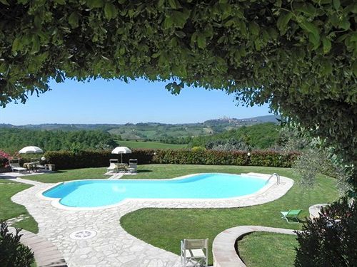 Agriturismo Il Girasole San Gimignano Bagian luar foto